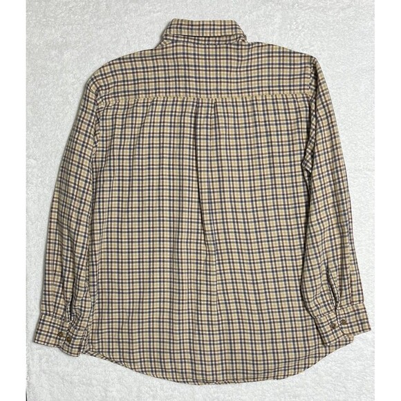 Field & Stream Plaid 100% Cotton Flannel Shirt Men’s L Multi Button Up Pocket - Picture 3 of 17
